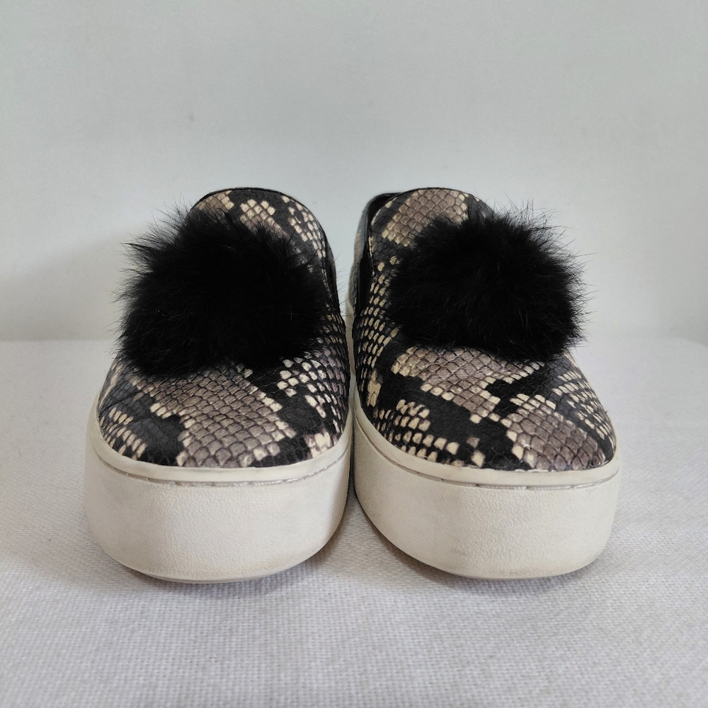 Michael Kors Snake Sneaker Pom Pom - Picture 2 of 8